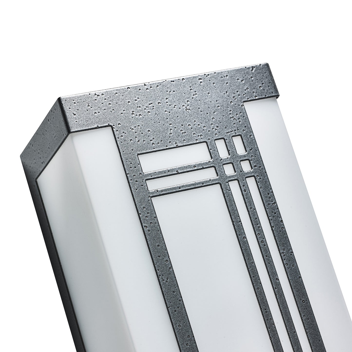 Profiles 1-Light Wall Sconce Smoked Silver