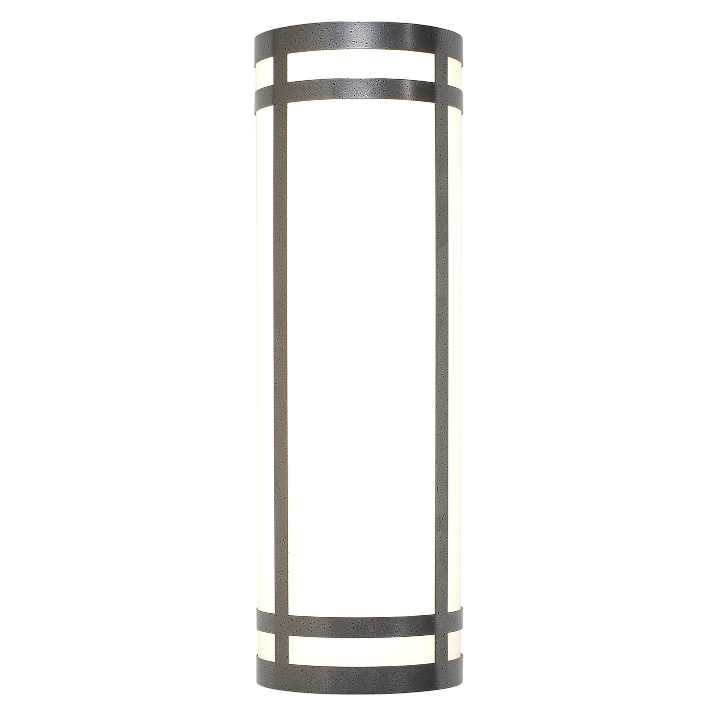 Classics Integrated LED Wall Sconce Smoked Silver (Large)