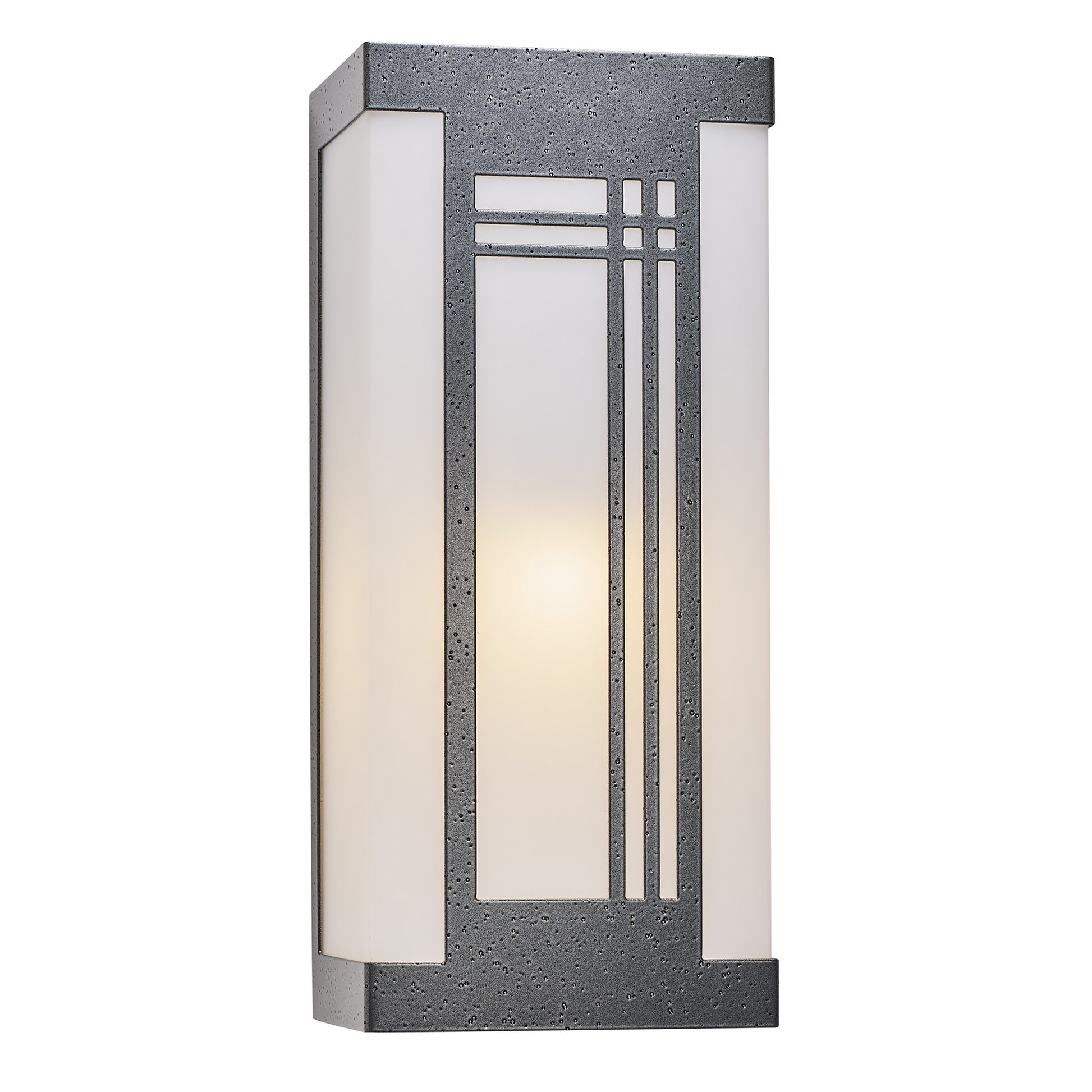 Profiles 1-Light Wall Sconce Smoked Silver