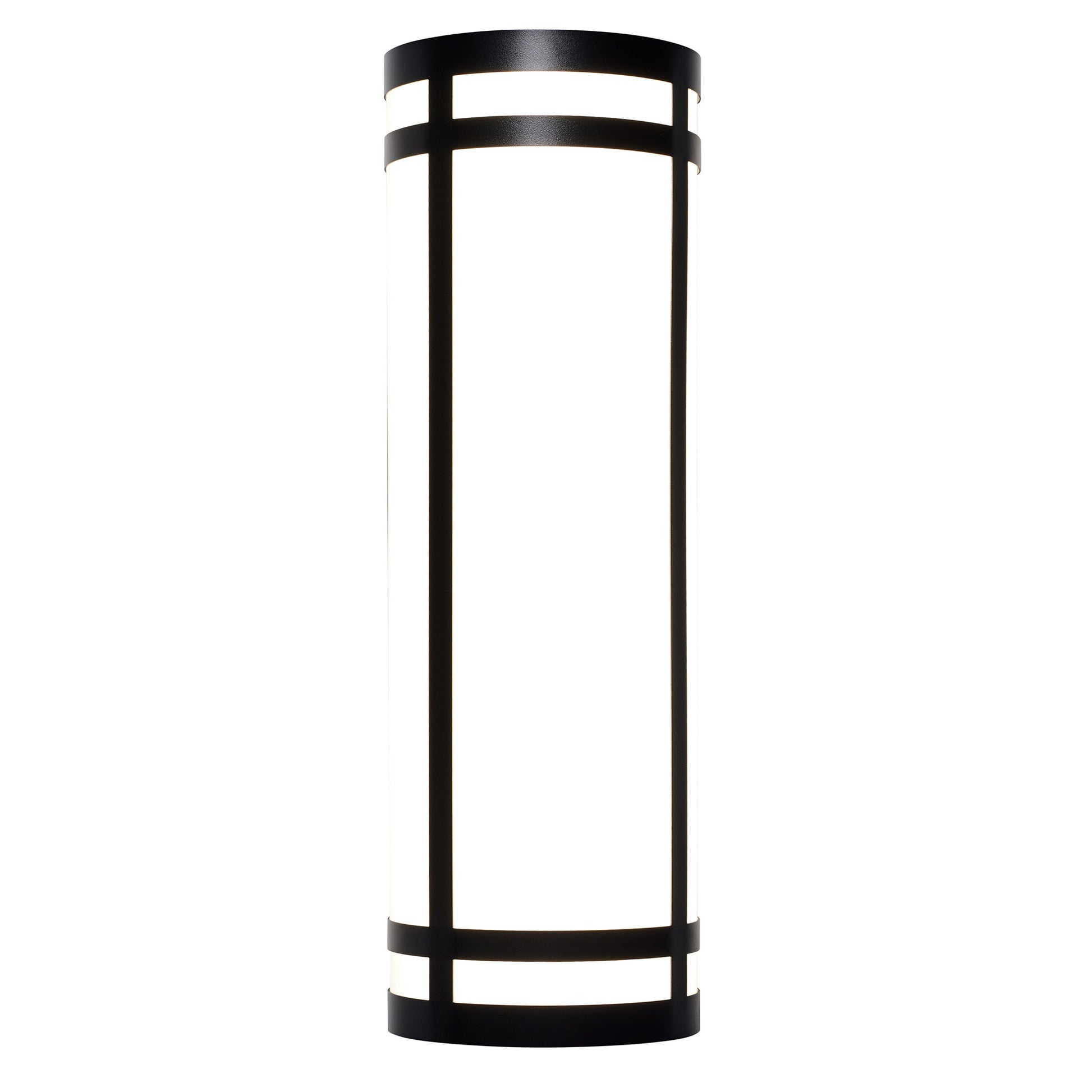 Classics Integrated LED Wall Sconce Black (Large)